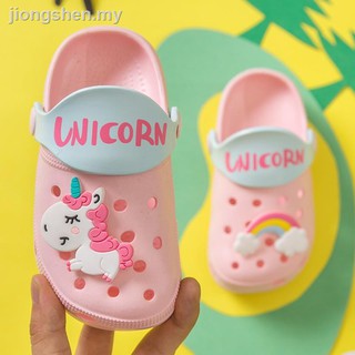Crocs Unicornio Bebé Niño Niña Verano Zapatillas Niños Sandalias Dibujos  Animados Beah sandles 2 Estilo Desgaste | Shopee México