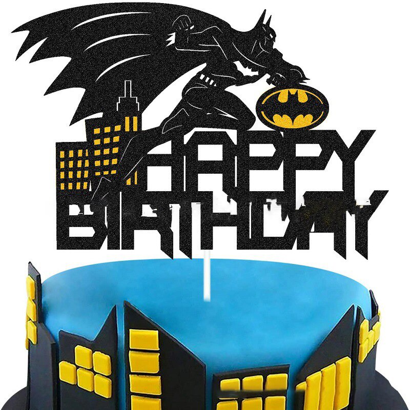8 Piezas Topper De Pastel Vengadores Superhéroes – Decoración Precortada Para Cumpleaños Infantil