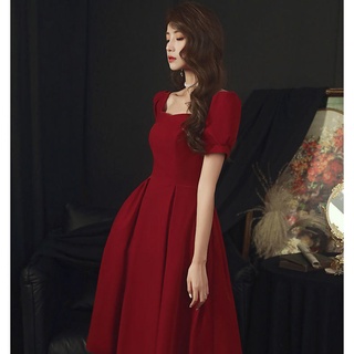 Vestidos para damas cheap de honor rojos