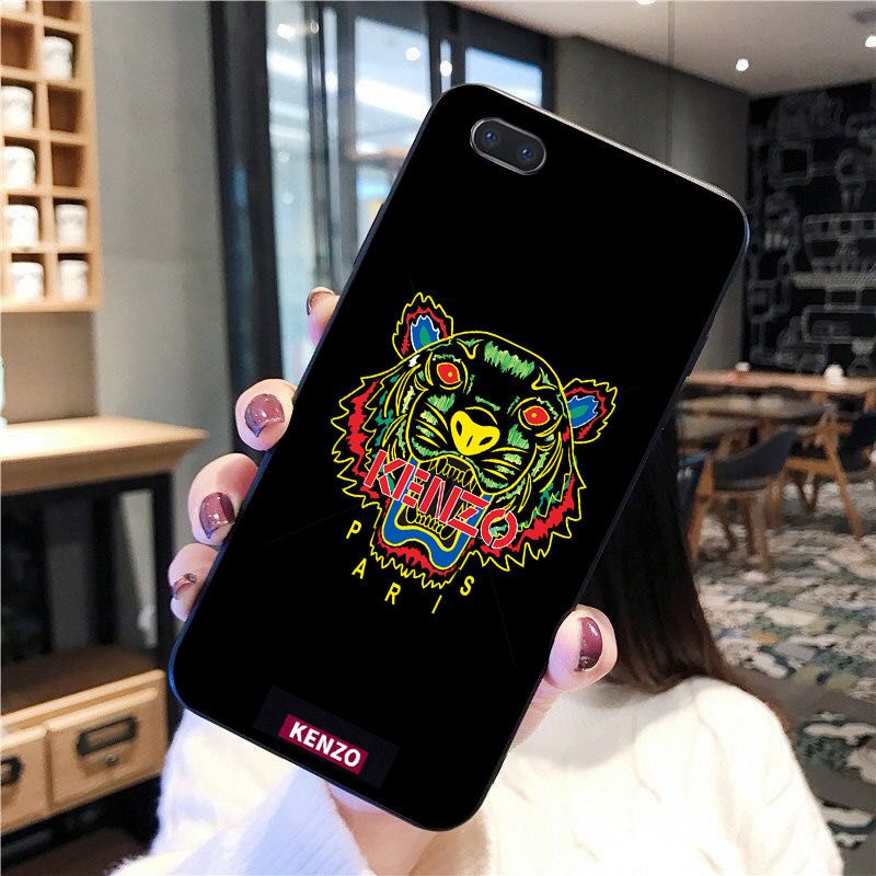 Ken zo Funda De Telefono De Marca De Lujo Para IPhone 14 11 12 13 Pro Max XS X XR XSMax 5 6 7 8 plus SE2 KENZO Suave Tpu Divertida Para Pareja De Regalo A Prueba De Golpes Cubierta Protectora De Camar...
