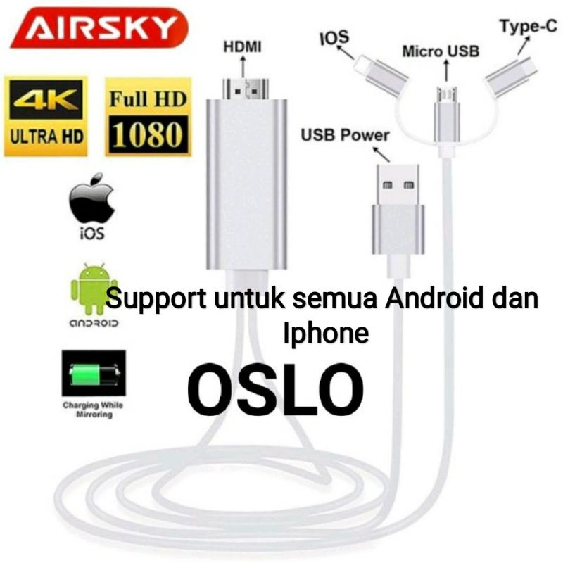 Adaptador mhl shops para android