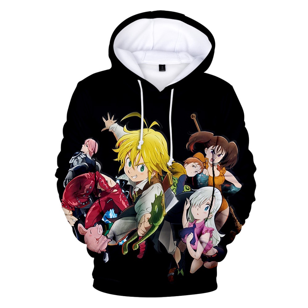 Meliodas Sudaderas Nanatsu No Taizai Los Siete Pecados Mortales