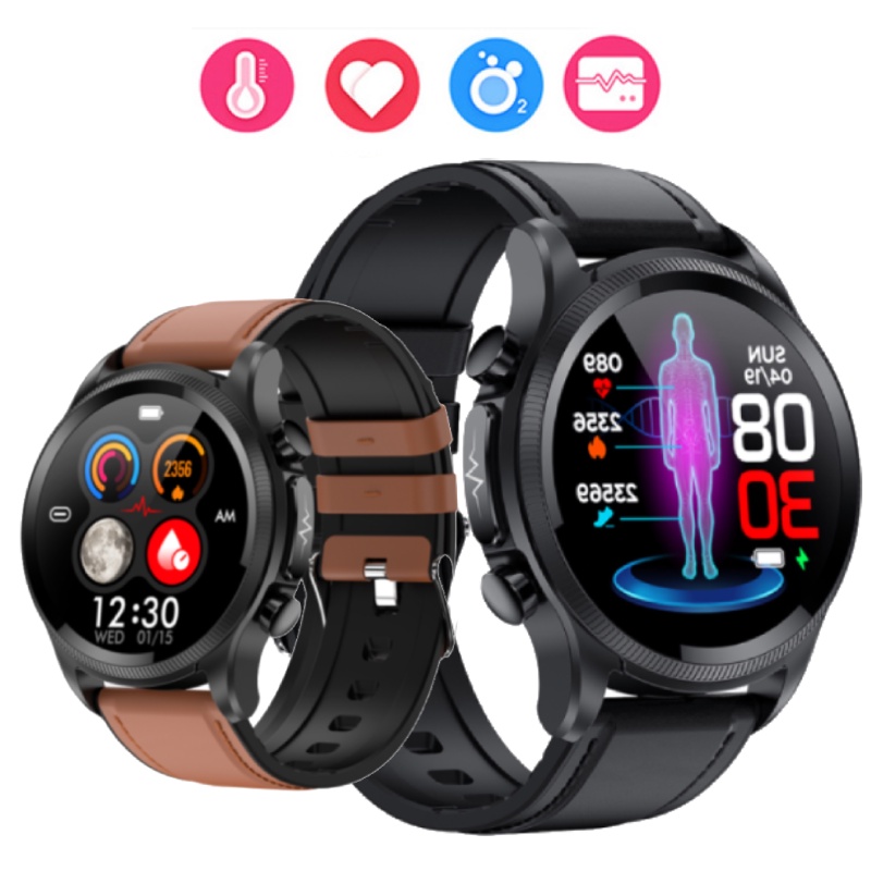 Glucosa en sangre reloj inteligente hombres ecg + ppg frecuencia cardíaca  presión arterial relojes de salud ip68 reloj inteligente impermeable  mujeres para Xiaomi Smartwatch no manzana