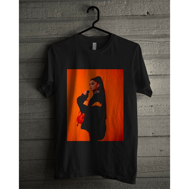 camiseta de algod n personalizado para hombres ariana grande