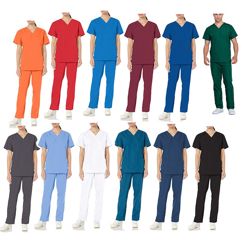 Scrub uniform Scrub Suits Medical Uniform for doctor nurse dental