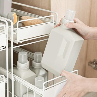 Comprar Dispensador de jabón líquido para fregadero de cocina,  dispensadores de detergente para lavavajillas, organizador de accesorios de  baño