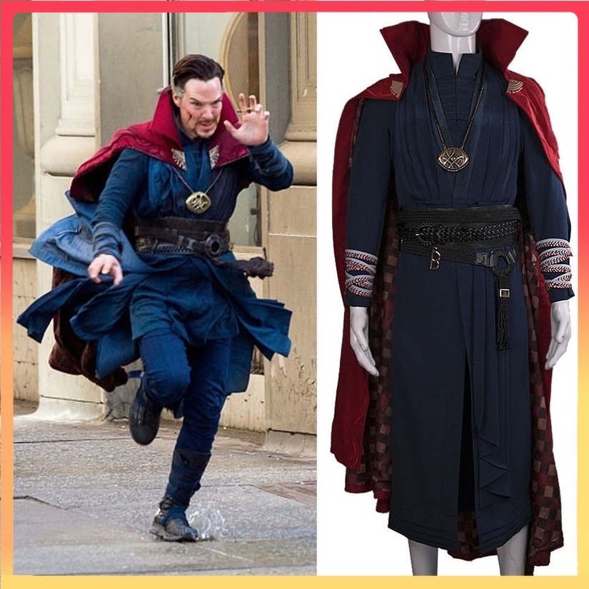 Doctor Strange Dr Movie COD Stephen Strangecosplay Capa Conjunto Completo De Halloween Comic Con Disfraces Shopee Mexico