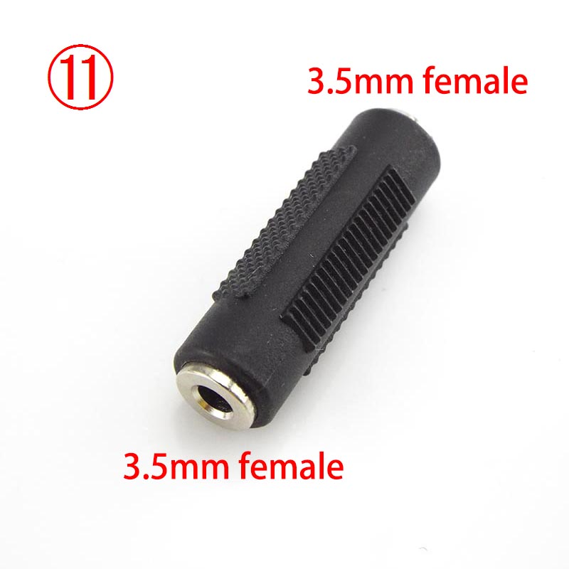 DC Power Connector 5,5 mm x 2,1 mm femmina a 3,5 mm x 1,35 mm maschio accoppiatore adattatore convertitore 20 pezzi