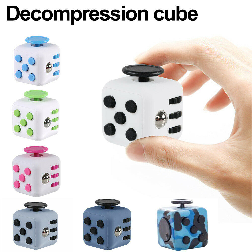 1 Cubo De Juguete Fidget Dice Nuevo, Cubo Antiestrés De Juguete De  Descompresión, Juguetes Para Aliviar La Ansiedad En La Punta De Los Dedos  Para Niños Y Adultos, Moda de Mujer