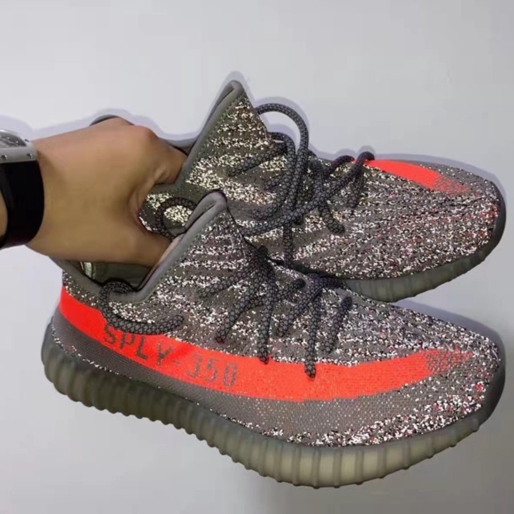 100 originalpremium Yeezy SPLY Boost 350 V2 reflective beluga Moda Hombres Mujeres Zapatillas Para Correr Zapatos
