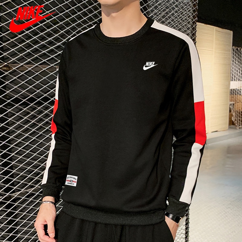 Sudaderas Nike Para Hombres Y Otoño Tendencia Tops Casual Compras Jerseys Cuello Redondo Suéteres | Shopee México