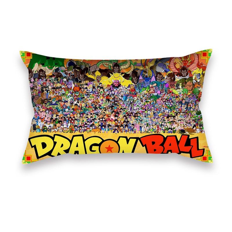 Funda De Almohada Decorativa De Anime Dragon Ball De Poliester 50 X 30 Cm Shopee Mexico