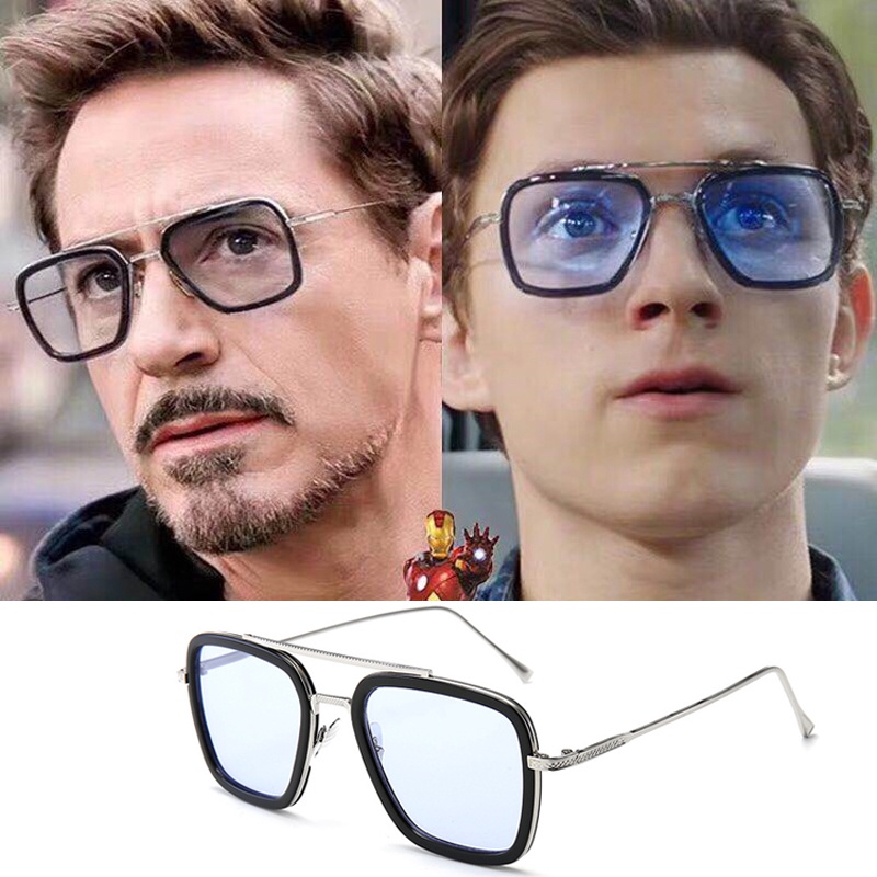 Tony Stark Iron Man Glasses Left to Spider Man Far From Home Edith