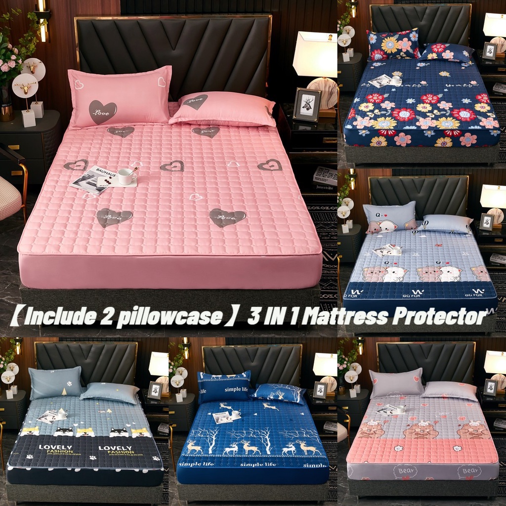 Mobiliario de dormitorio ropa de cama impermeable colchón Protector cama  cubrecama cama Queen cubierta Colchón de la cama del hotel Topper - China  Dormitorio Muebles Protector colchón y espuma de memoria Latex