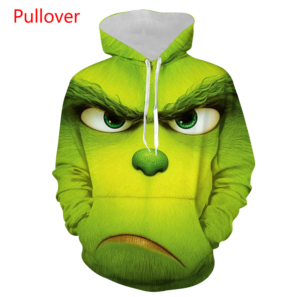 Capucha Sudadera De El Grinch Sudadera Capucha Sudaderas Del