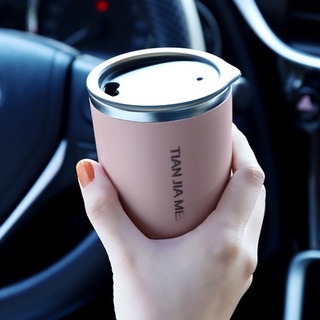 Termo de café de 500ml, botella de agua, vaso térmico portátil, taza  deportiva de viaje, taza aislada en el coche, frascos de vacío de acero  inoxidable - AliExpress