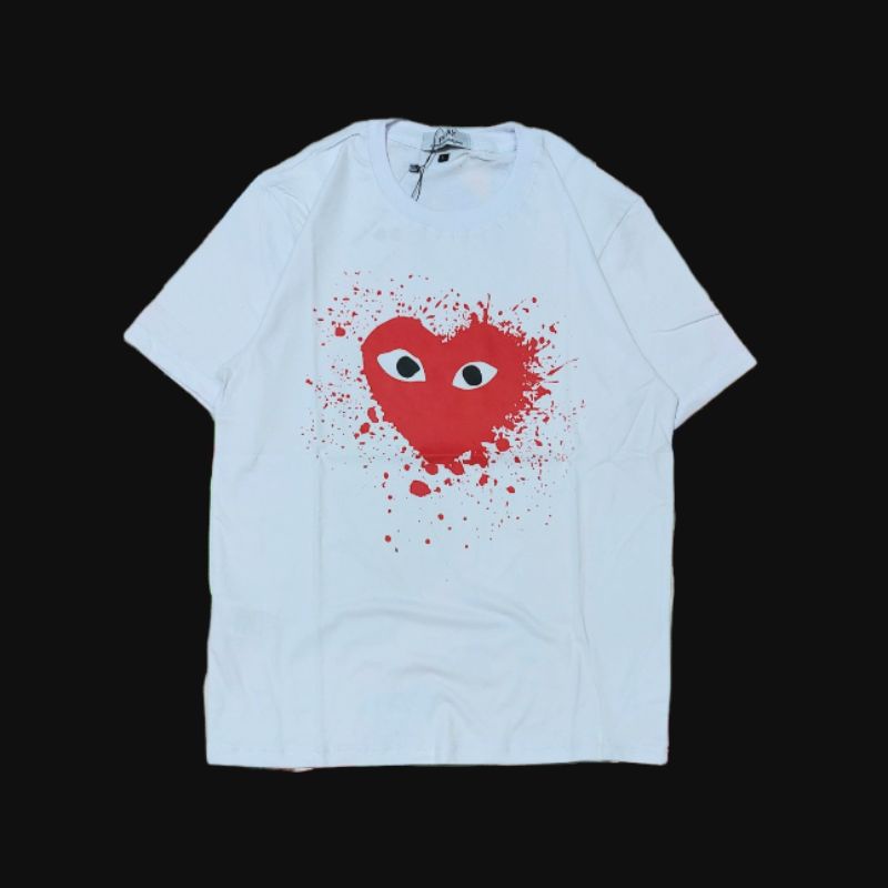 Cdg PLAY Camiseta COMME DES GARCONS Shopee Mexico