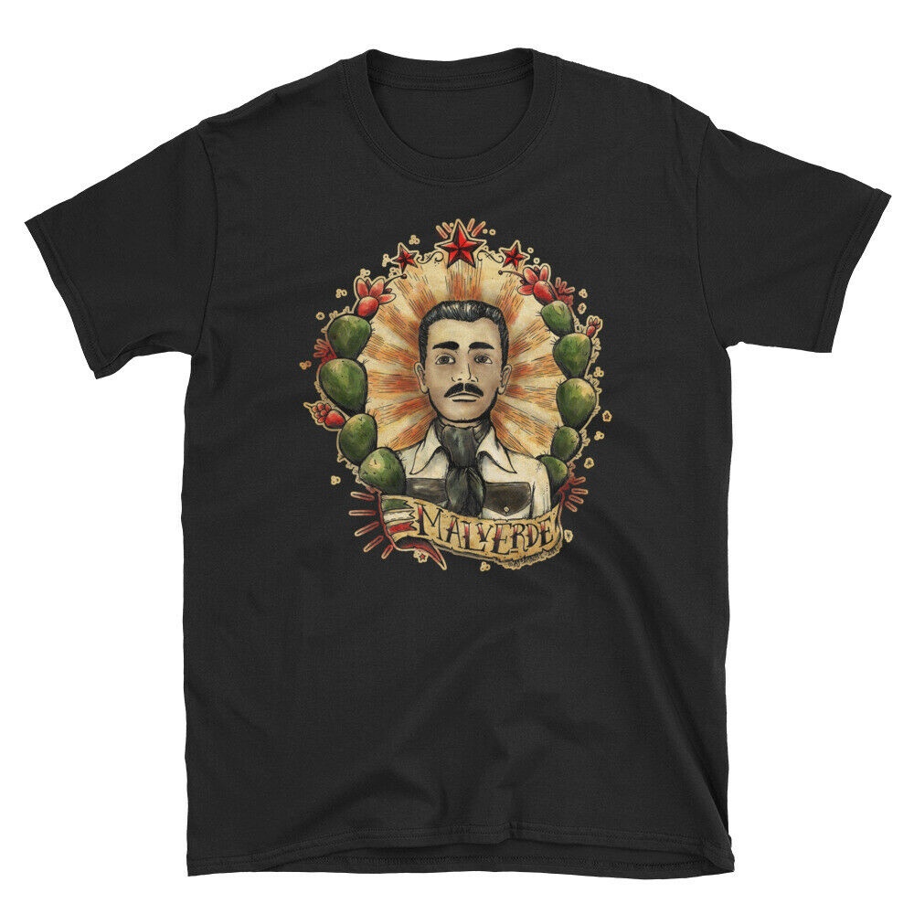 Jesus Malverde Mexicano Saint Tatuaje Tradicional Romper Mal Outlaw ...