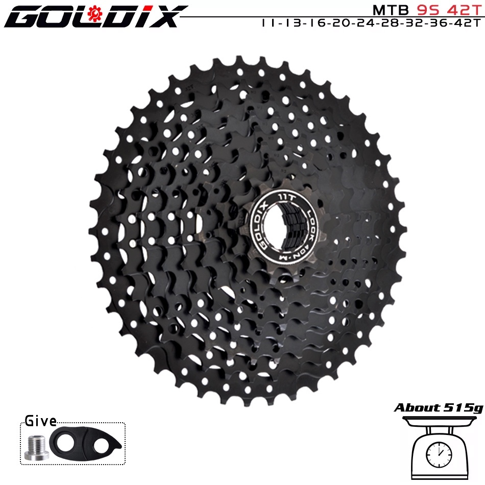 Cassetta Bici MTB Strada BUCKLOS 8-12 Velocità HG 11-46/50T – Acciaio E Alluminio