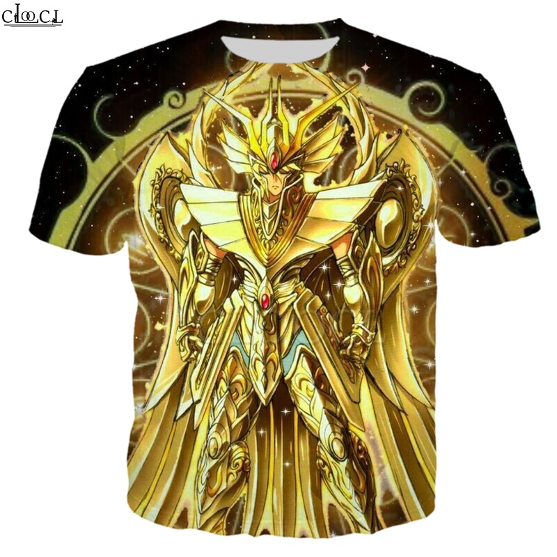 Anime Los Caballeros Del Zodiaco Camisa Impresi n 3D Camiseta