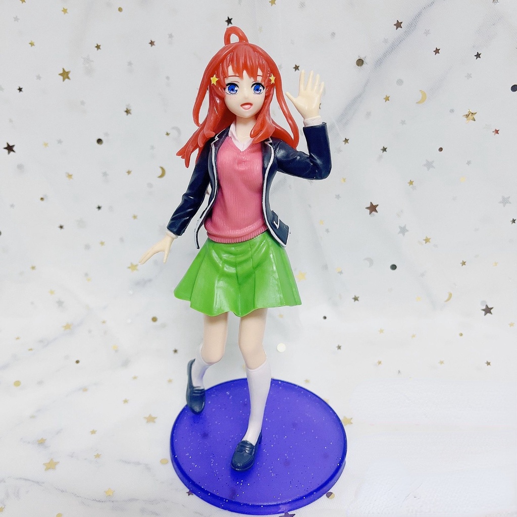 Miku Figure The Quintessential Quintuplets - Figura De Acción De Nakano Miku Nino, Figura De Acción, Modelo De Muñeco De Dibujos Animados, Estatua De Personajes Figura Miku