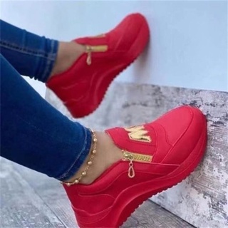 Zapatos Deportivos Mujer Rojos