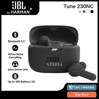  JBL Tune 230NC TWS - Audífonos inalámbricos con cancelación de  ruido, color negro : Electrónica