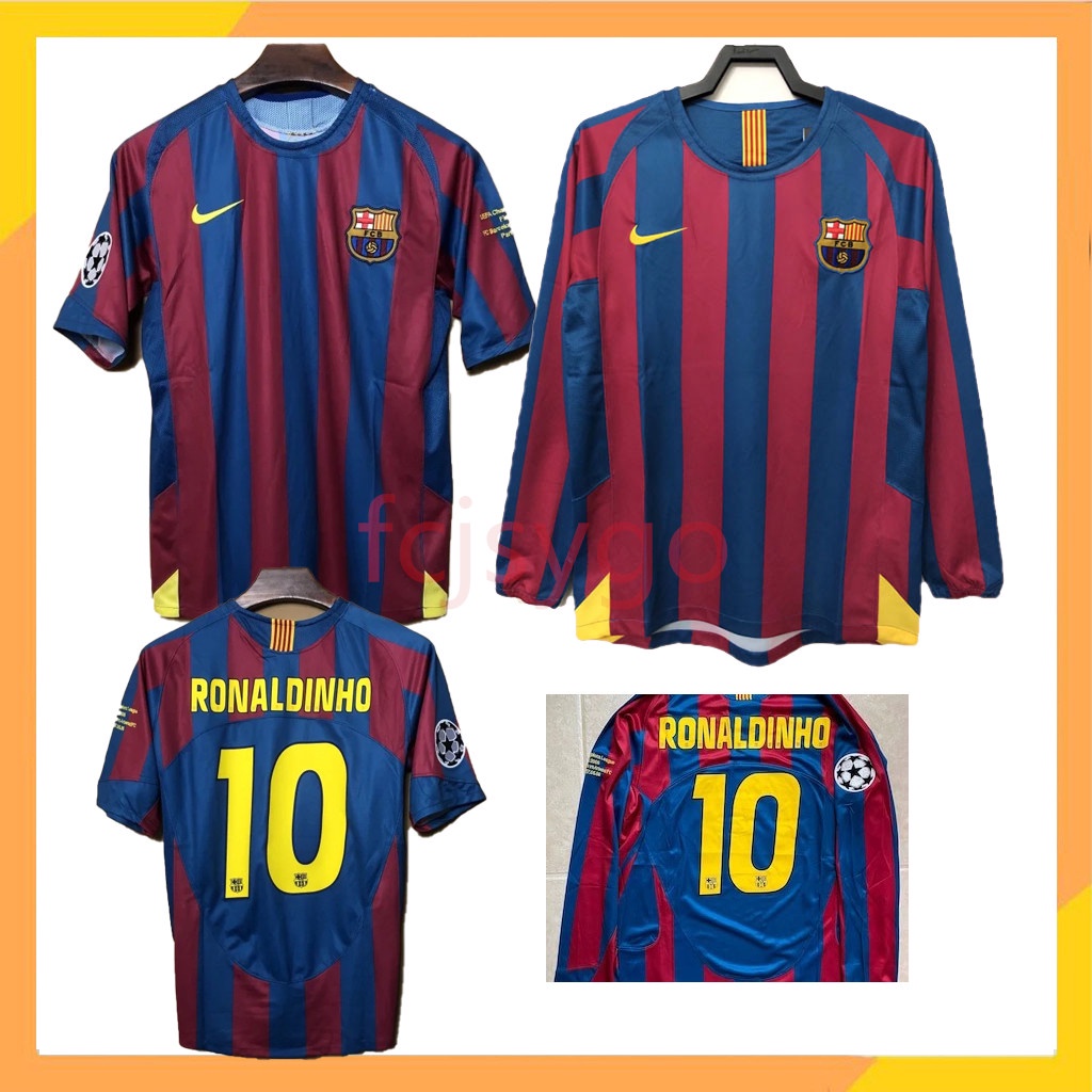 Camiseta ronaldinho cheap barcelona 2005