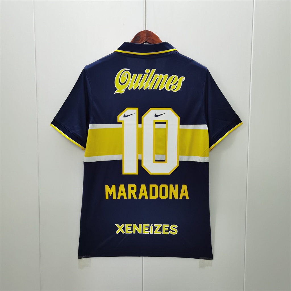 maglia camiseta maradona MAGLIA HOME homenaje signed FILA MARADONA DAY