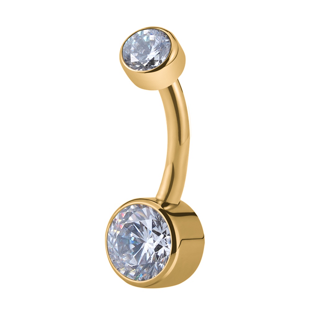 Barbell Per Capezzolo 10mm - 2 Pezzi In Argento 1.2mm