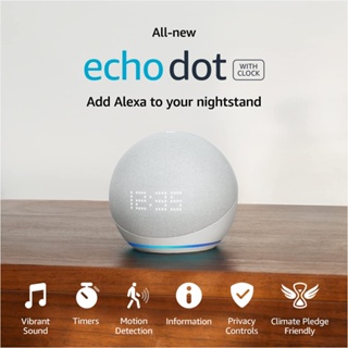 Alexa ECHO DOT 5a Gen negra más foco Wi-Fi (ECHO DOT 5, echo dot