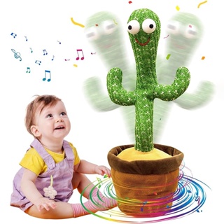 Cactus De Baile Para Bebés, Juguetes De Cactus Que Hablan, Cactus De Canto  Retorcido, Repite Lo Que Dices, Juguete De Bebé, Cactus De Peluche  Eléctrico Que Habla, Juguete De Grabadora De Voz
