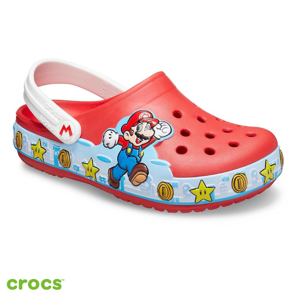 Croc Super Mario Bros Sandalias Para Ni os Original