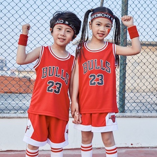 chicago bulls 23 michael jordan baloncesto jersey conjunto niños nba baloncesto  uniforme 3 colores | Shopee México