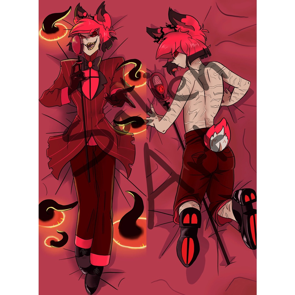 Hazbin Hotel Alastor Dakimakura . Funda De Almohada De Cuerpo Suave Demon 2  Lados Diseño Diferente Impreso Niño De Tus Personajes Favoritos | Shopee  México