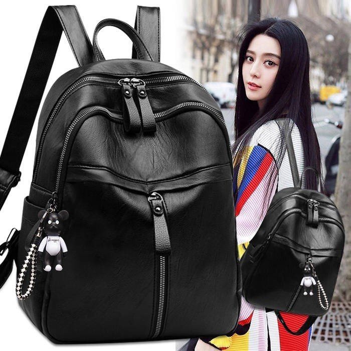 Bolso de hombro de moda coreana para mujer, Mochila pequeña