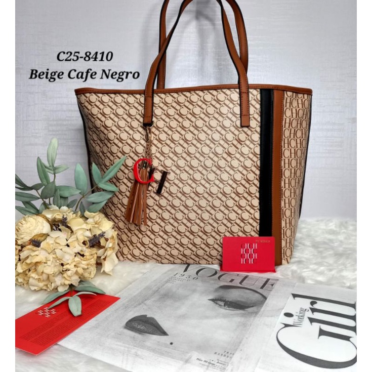 Bolsa carolina herrera discount cafe