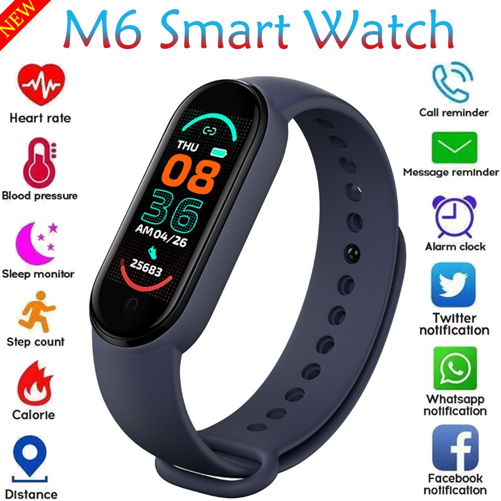 Fitness tracker heart rate monitor blood pressure bracelet on sale