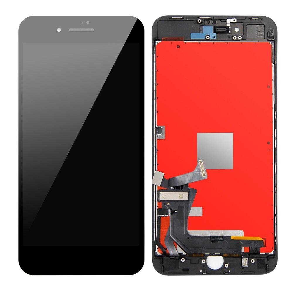 Para IPhone 8 Plus pantalla táctil LCD digitalizador montaje negro  reemplazo