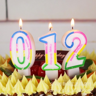 Vela verde del primer cumpleaños, velas número 1 año de edad decoración  para tartas, decoraciones de fiesta de niño o niña, suministros