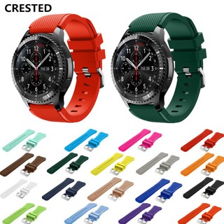 Correa Vintage para Samsung Galaxy Watch 3, 46mm, Gear S3 Frontier, Bip  Amazfit/active 20mm/22mm, pulsera de reloj inteligente