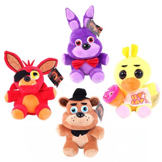 Nuevo 25cm FNAF Mangle Foxy Freddy Fazbear muñeco de peluche de