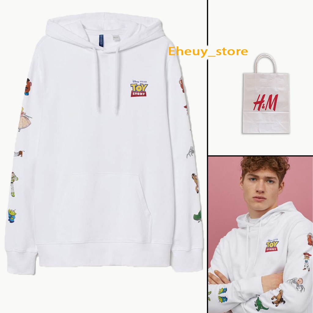 Sudadera con capucha H M ToyStory blanco dividido sudadera con capucha toy story hnm su ter toy story