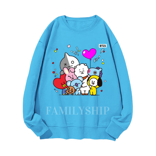 Su ter BT21 su ter de las mujeres ropa de mujer