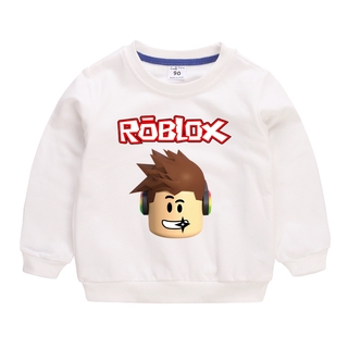 Compre Roupas infantis roblox crianças meninos meninas dos desenhos  animados impresso camiseta de manga comprida + calças terno jogo 8 cores  barato — frete grátis, avaliações reais com fotos — Joom