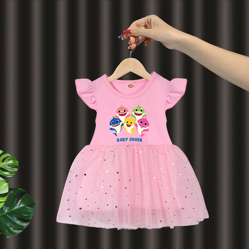 Beb Tibur n Do Cartoon Ni as Vestido De Verano Ni a Princesa Ropa De 0 6 A os