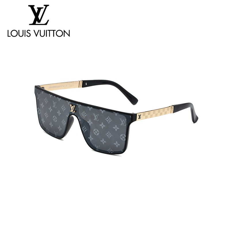 Louis Vuitton 8286 Moda De Lujo Tendencia Hombres Mujeres Marco Grande Gafas  De Sol Protección UV400