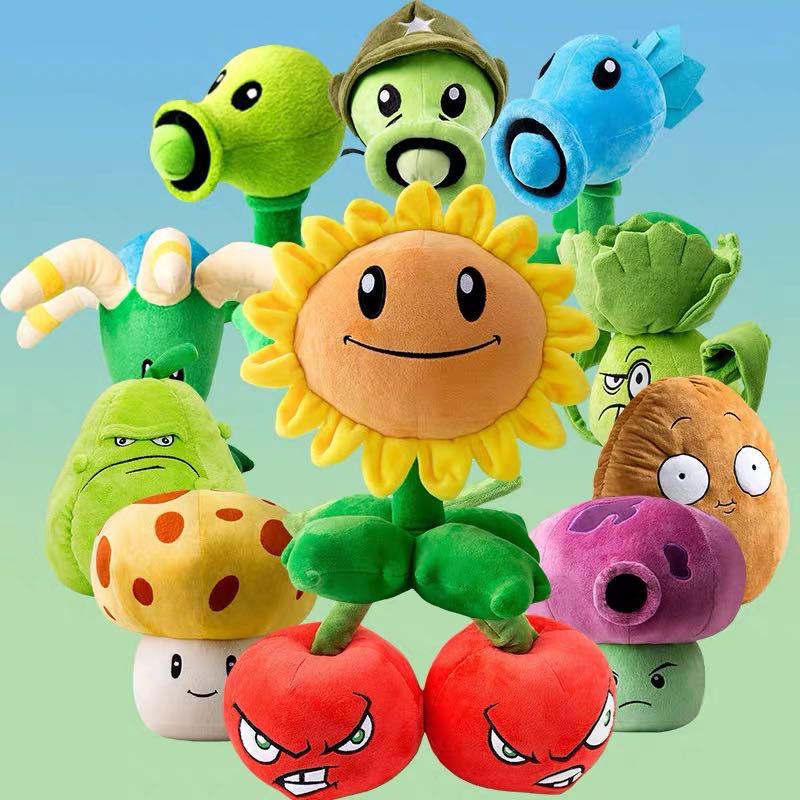 Plantas contra cheap zombies en peluche