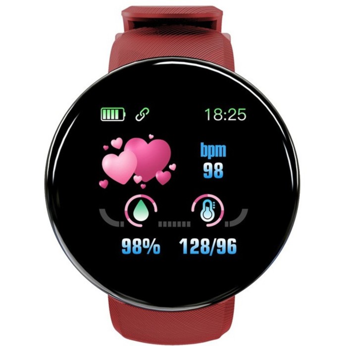 Bluetooth Redondo Reloj Inteligente Hombres y Mujeres GENERICO