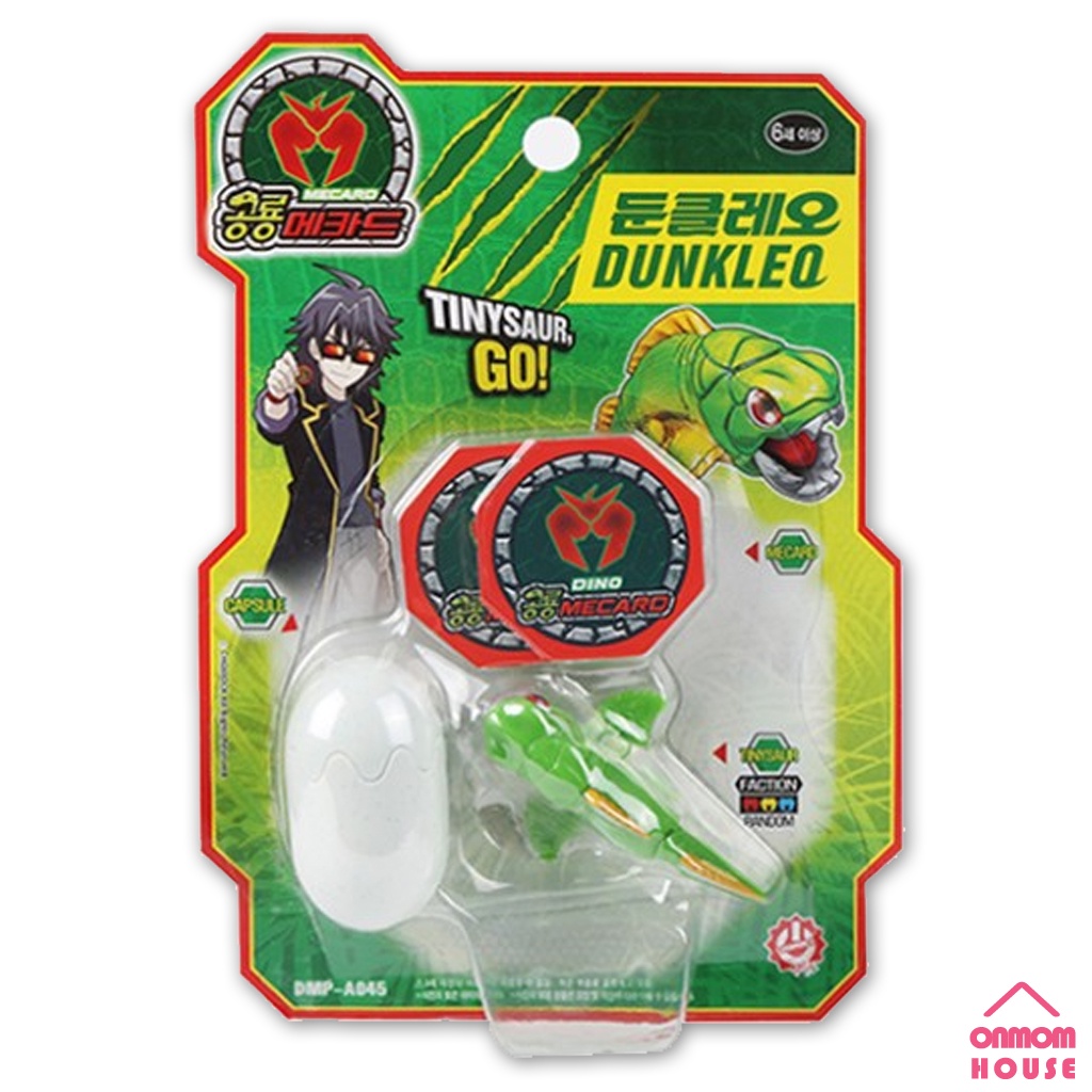 Dino Mecard Tinysaur 29 Tipo Transformador Juguete 2022 Renovación